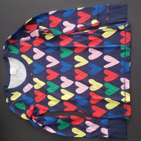 Hanna Andersson Tops - NWT HANNA ANDERSSON Navy Heart Print